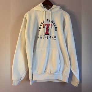 Vintage Authentic Vintage Texas Rangers Hoodie Size Large 1980s